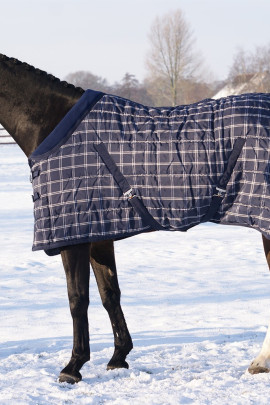 QHP Stable Rug Luxury Fleece Collar 300g