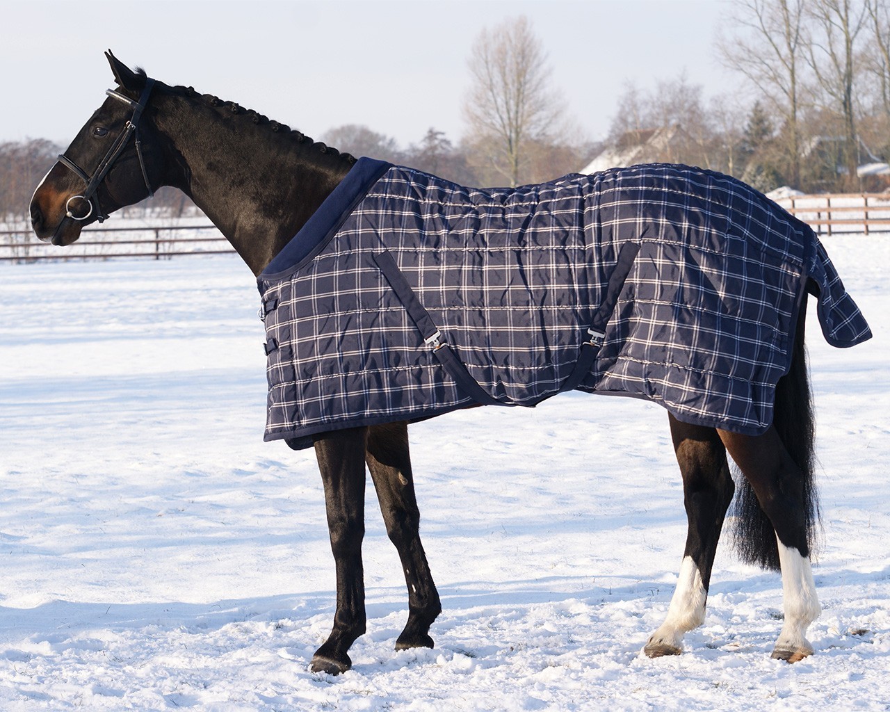 QHP Stable Rug Luxury Fleece Collar 300g QHP Stable Rug Luxury Fleece Collar 300g