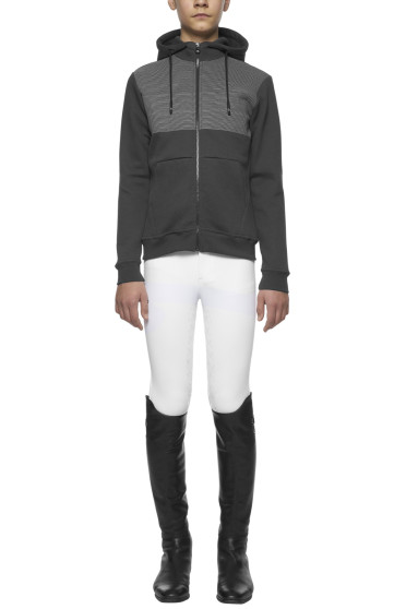 3D CT Print Hooded Zip Sweatshirt Grey Cavalleria Toscana 3D CT Print Hooded Zip Sweatshirt Grey Cavalleria Toscana