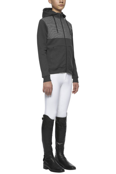 3D CT Print Hooded Zip Sweatshirt Grey Cavalleria Toscana 3D CT Print Hooded Zip Sweatshirt Grey Cavalleria Toscana