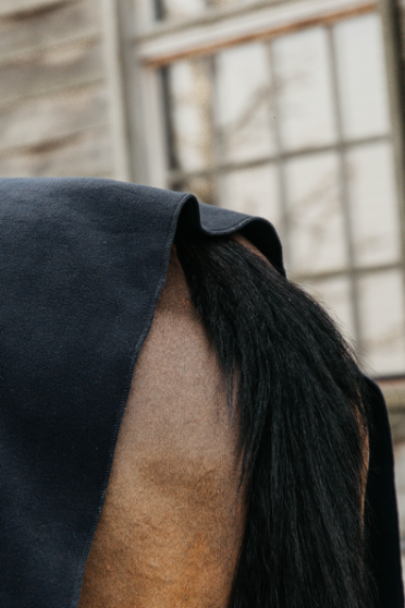 Kentucky Horsewear Fleece Rug Square Black Kentucky Horsewear Fleece Rug Square Black