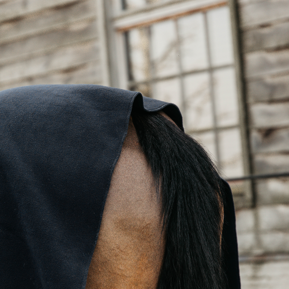 Kentucky Horsewear Fleece Rug Square Black Kentucky Horsewear Fleece Rug Square Black