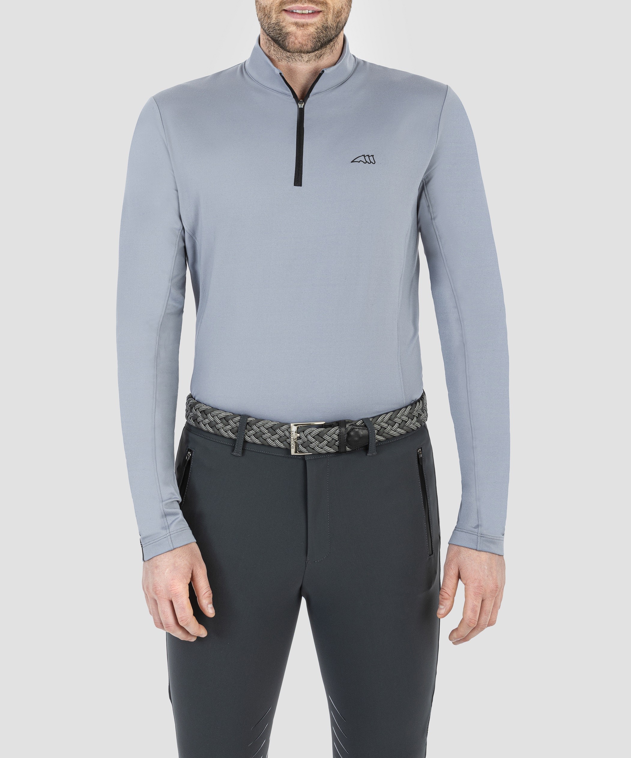 Equiline Men's Second Skin Chidic Graffiti Grey Equiline Men's Second Skin Chidic Graffiti Grey