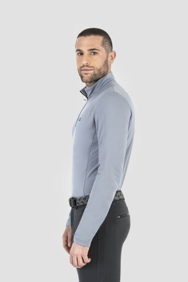 Equiline Men's Second Skin Chidic Graffiti Grey Equiline Men's Second Skin Chidic Graffiti Grey