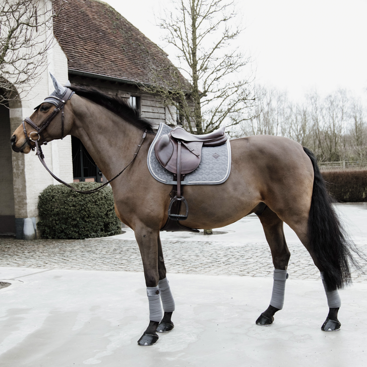 Kentucky Horsewear Saddle Pad Baic Velvet Jumping Kentucky Horsewear Saddle Pad Baic Velvet Jumping