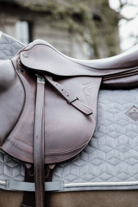 Kentucky Horsewear Saddle Pad Baic Velvet Jumping Kentucky Horsewear Saddle Pad Baic Velvet Jumping