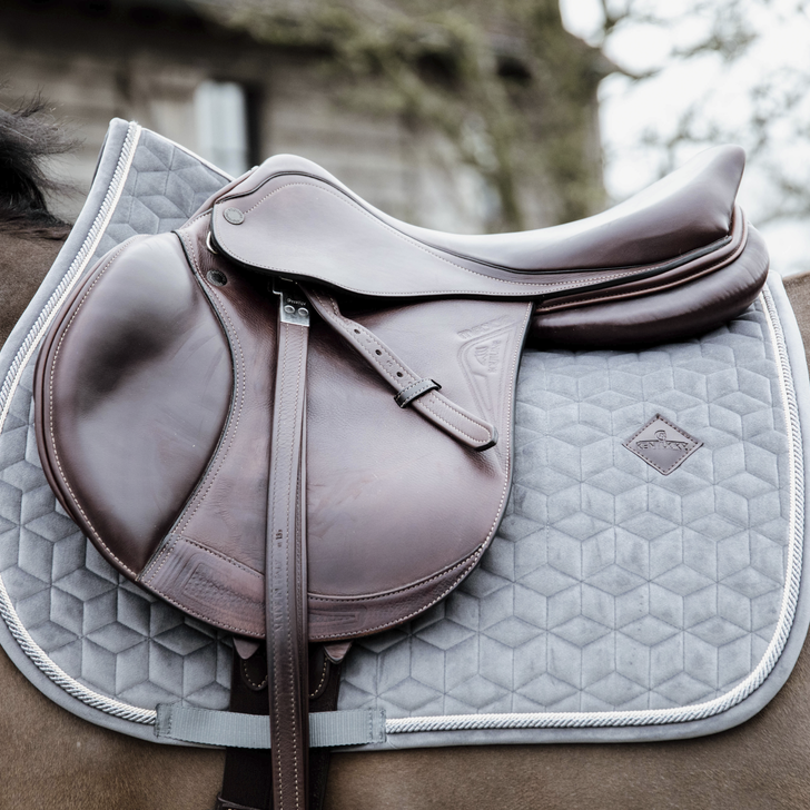 Kentucky Horsewear Saddle Pad Baic Velvet Jumping Kentucky Horsewear Saddle Pad Baic Velvet Jumping