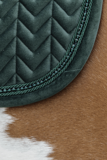 Kentucky Horsewear Saddle Pad Velvet Pearls Jumping Kentucky Horsewear Saddle Pad Velvet Pearls Jumping