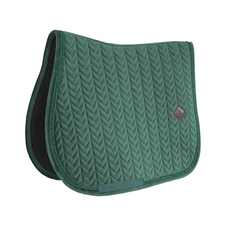 Kentucky Horsewear Saddle Pad Velvet Pearls Jumping Kentucky Horsewear Saddle Pad Velvet Pearls Jumping