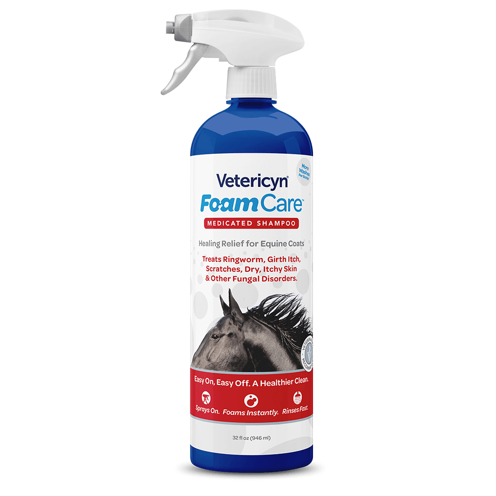Vetericyn FoamCare Paardenshampoo voor ieder haar type Vetericyn FoamCare Paardenshampoo voor ieder haar type