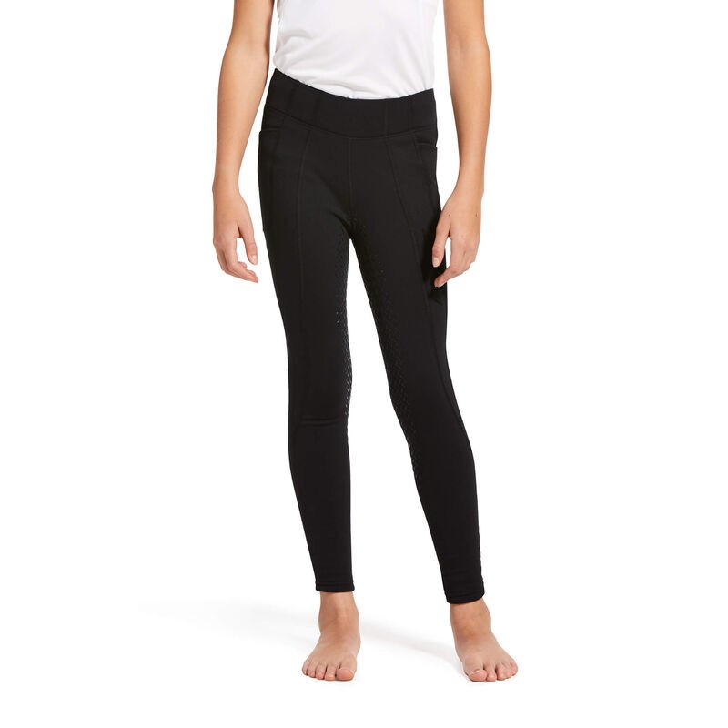 Ariat Kinder Legging Attain Full Grip Gevoerd - Zwart Ariat Kinder Legging Attain Full Grip Gevoerd - Zwart