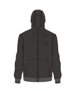Train Hard Ride Easy Hooded Zip Dark Grey Cavalleria Toscana Train Hard Ride Easy Hooded Zip Dark Grey Cavalleria Toscana