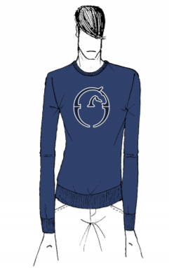 Vestrum San Paolo Men's Sweater Bright Blue Vestrum San Paolo Men's Sweater Bright Blue