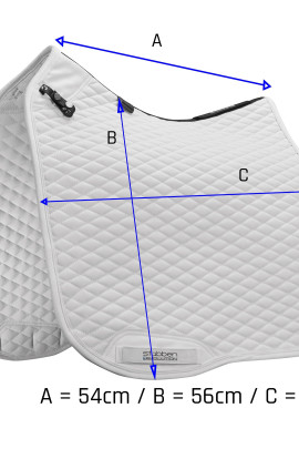 Stubben Streamline Dressage Pad Black Stubben Streamline Dressage Pad Black