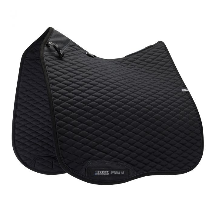 Stubben Streamline Dressage Pad Black Stubben Streamline Dressage Pad Black