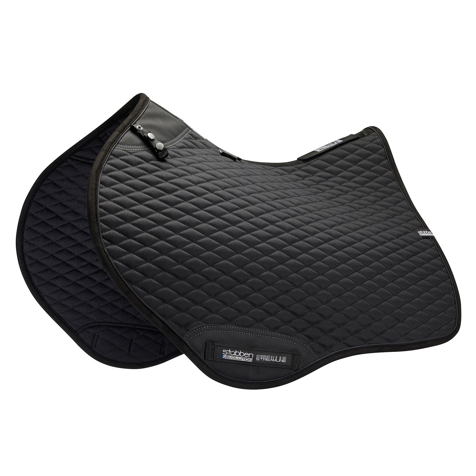 Stubben Streamline Close Contact Jumping Pad Black Stubben Streamline Close Contact Jumping Pad Black