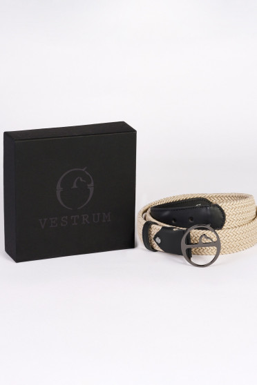 Vestrum Faro Belt with Vestrum Buckle Beige