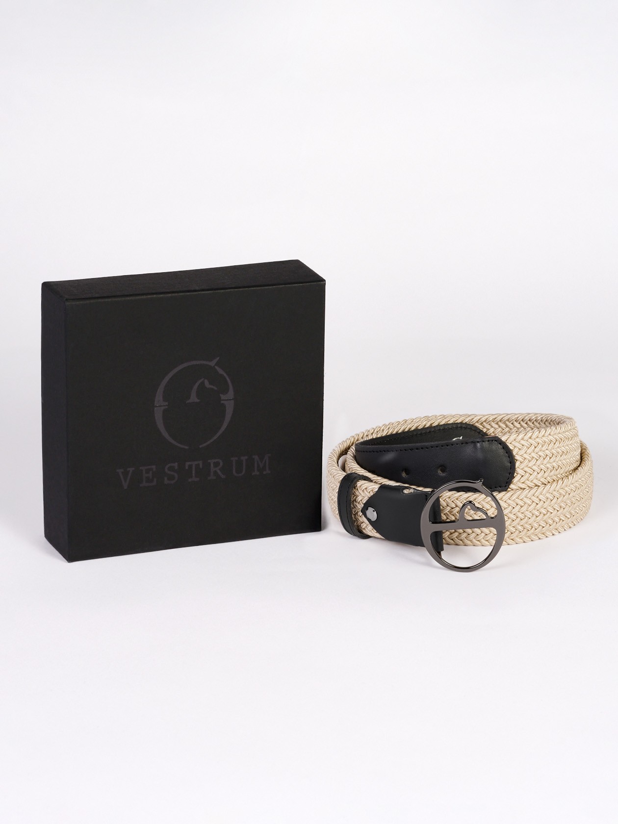 Vestrum Faro Belt with Vestrum Buckle Beige