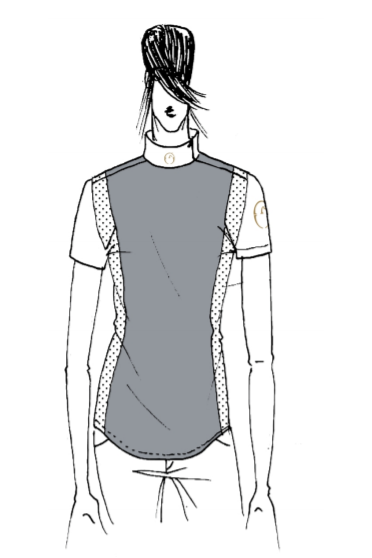 Vestrum Athene S/S Competition Shirt Dark Grey Vestrum Athene S/S Competition Shirt Dark Grey