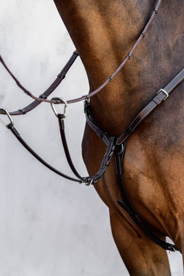 PS Of Sweden Breastplate Melbourne, de slimme Snap It-haken maken het niet nodig om de teugels te openen PS Of Sweden Breastplate Melbourne, de slimme Snap It-haken maken het niet nodig om de teugels te openen
