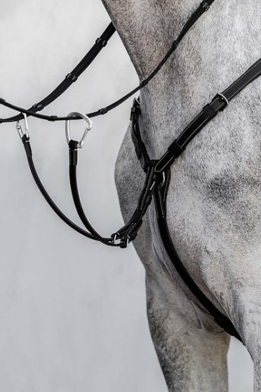 PS Of Sweden Breastplate Melbourne, de slimme Snap It-haken maken het niet nodig om de teugels te openen PS Of Sweden Breastplate Melbourne, de slimme Snap It-haken maken het niet nodig om de teugels te openen