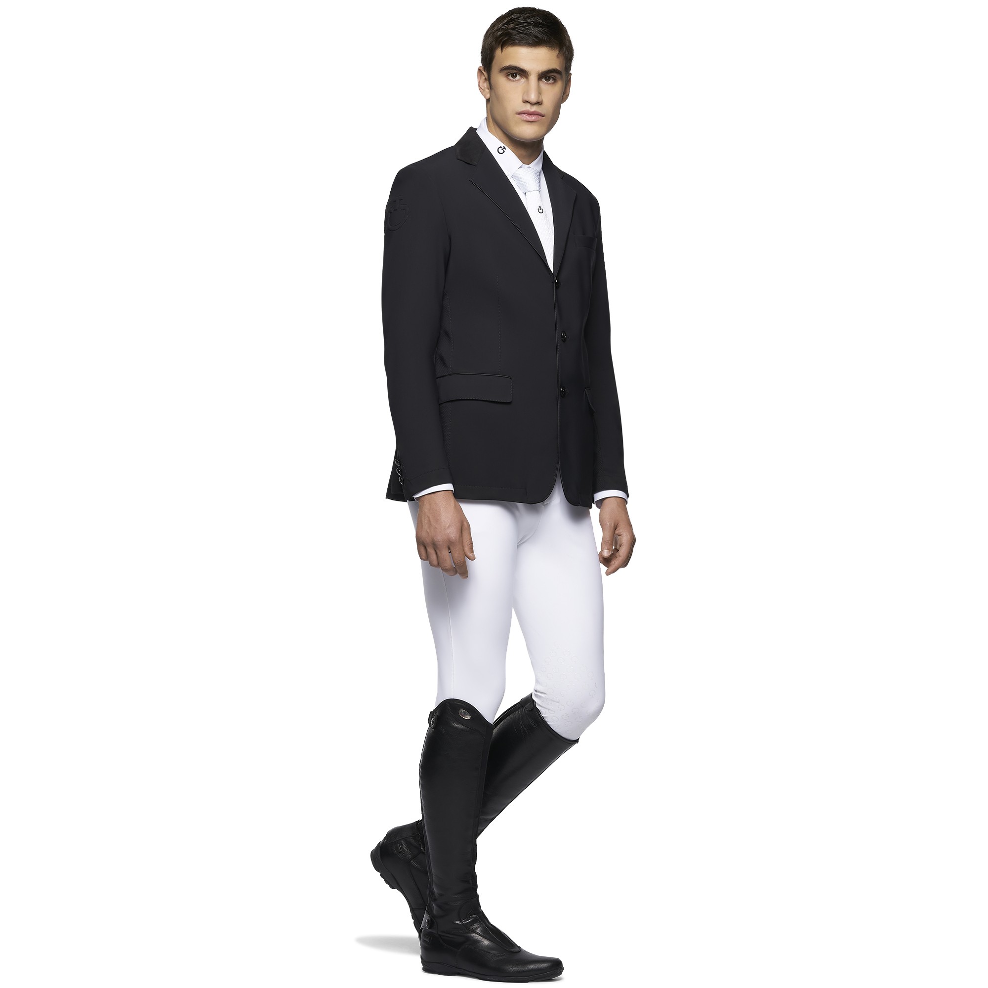 Cavalleria Toscana Heren Wedstrijdjasje GP Perforated Cavalleria Toscana Heren Wedstrijdjasje GP Perforated