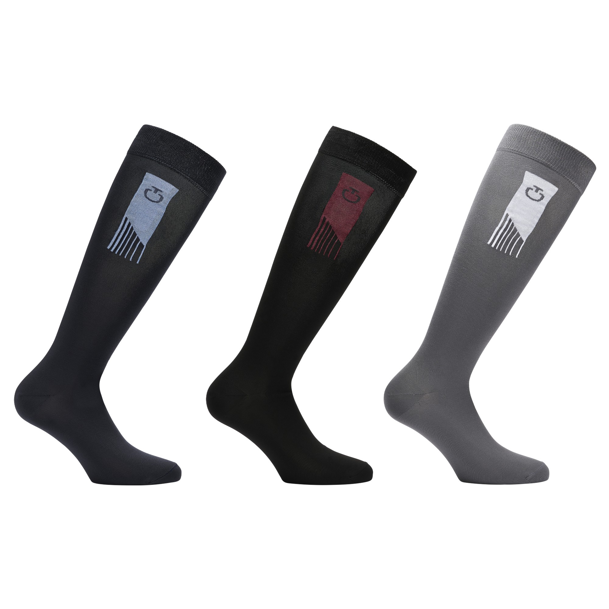 CT Racing Stripe 3 Pack Socks Cavalleria Toscana CT Racing Stripe 3 Pack Socks Cavalleria Toscana