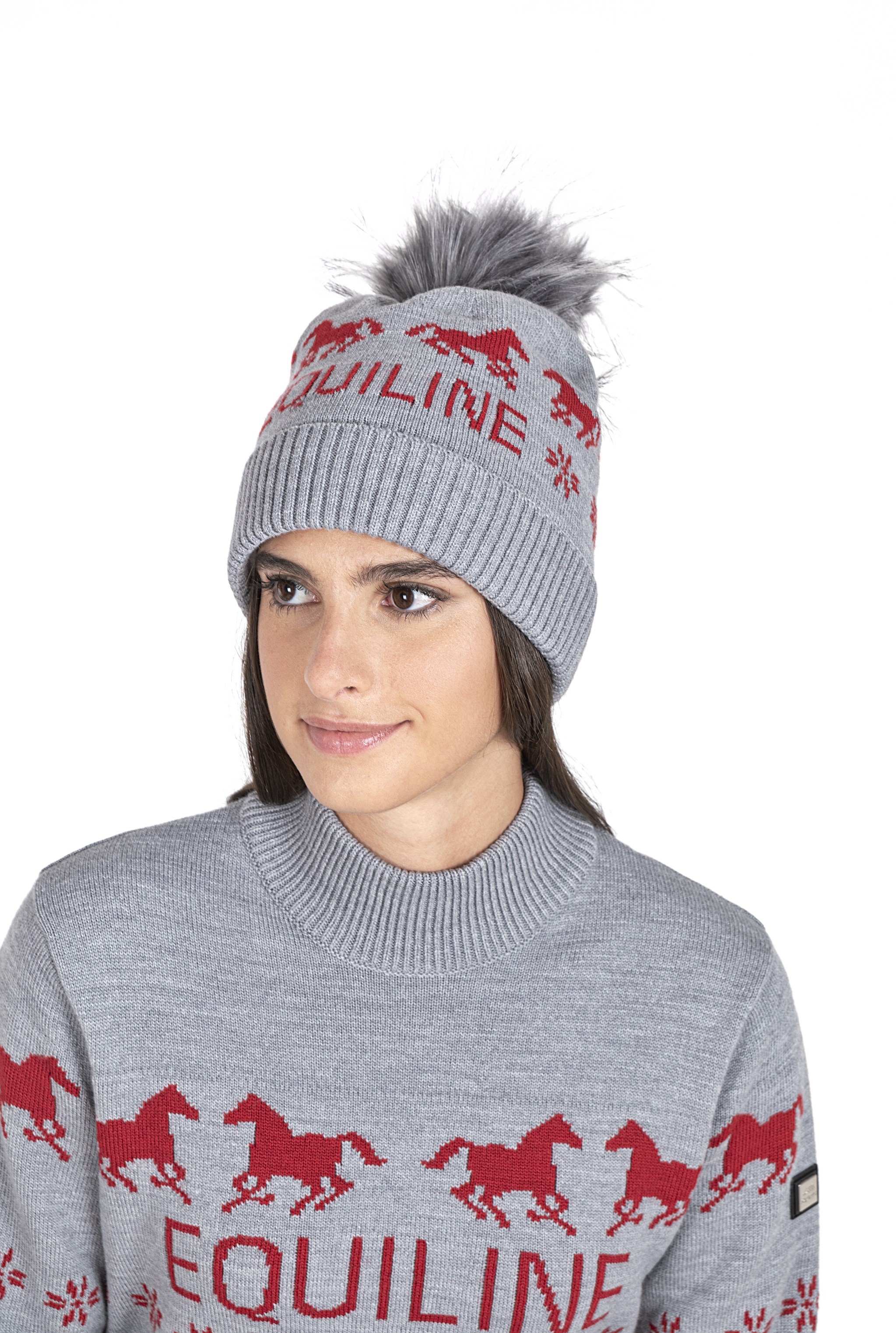 Equiline Comet Dames Muts | Grijs
