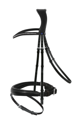 Passier Blue Spirit Anatomische Hoofdstel Met Aansnoer Neusriem Passier Blue Spirit Anatomische Hoofdstel Met Aansnoer Neusriem