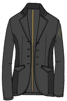 Vestrum Women's Competition Jacket Barcellona Black Vestrum Women's Competition Jacket Barcellona Black