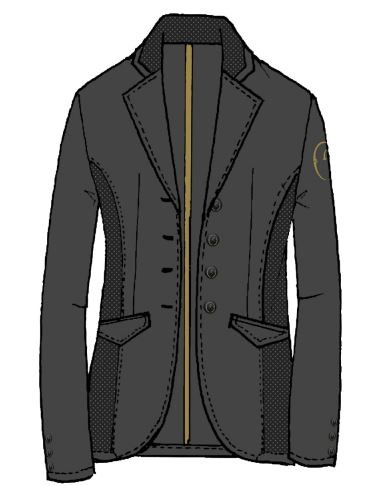Vestrum Women's Competition Jacket Barcellona Black Vestrum Women's Competition Jacket Barcellona Black