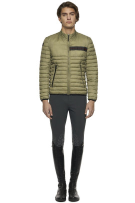 Cavalleria Toscana CT Team Red Stripe Quilted Jacket
