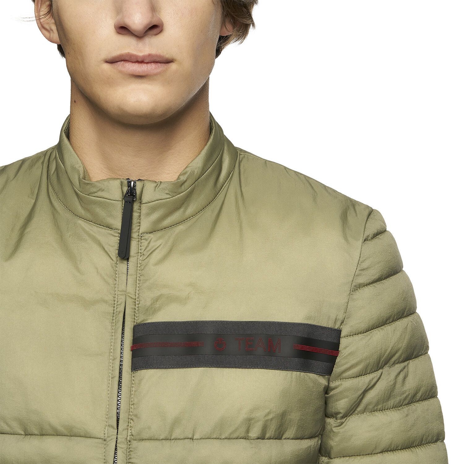 Cavalleria Toscana CT Team Red Stripe Quilted Jacket Cavalleria Toscana CT Team Red Stripe Quilted Jacket