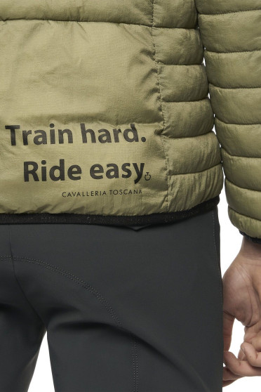 Cavalleria Toscana CT Team Red Stripe Quilted Jacket Cavalleria Toscana CT Team Red Stripe Quilted Jacket