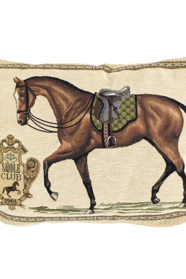 Mars & More Gobelin Cushion Saddle Horse 30*45CM - Green saddlepad Mars & More Gobelin Cushion Saddle Horse 30*45CM - Green saddlepad