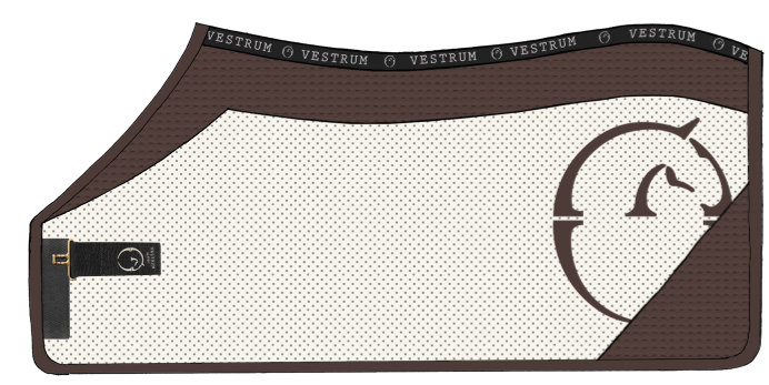 Vestrum Bergano Mesh Antifly Rug Brown - Beige Vestrum Bergano Mesh Antifly Rug Brown - Beige