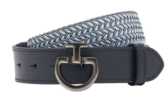 Cavalleria Toscana Elastische Riem Ct Clasp Light Blue - Navy Blue Cavalleria Toscana Elastische Riem Ct Clasp Light Blue - Navy Blue
