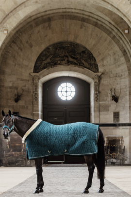 Kentucky Horsewear Show Rug Velvet 160G Emerald Kentucky Horsewear Show Rug Velvet 160G Emerald