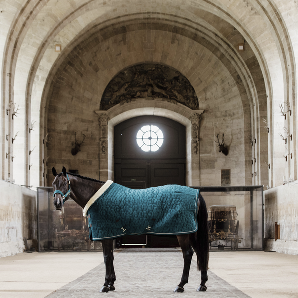 Kentucky Horsewear Show Rug Velvet 160G Emerald Kentucky Horsewear Show Rug Velvet 160G Emerald