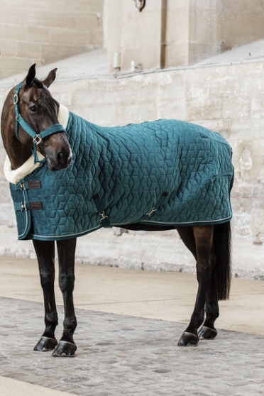 Kentucky Horsewear Show Rug Velvet 160G Emerald Kentucky Horsewear Show Rug Velvet 160G Emerald