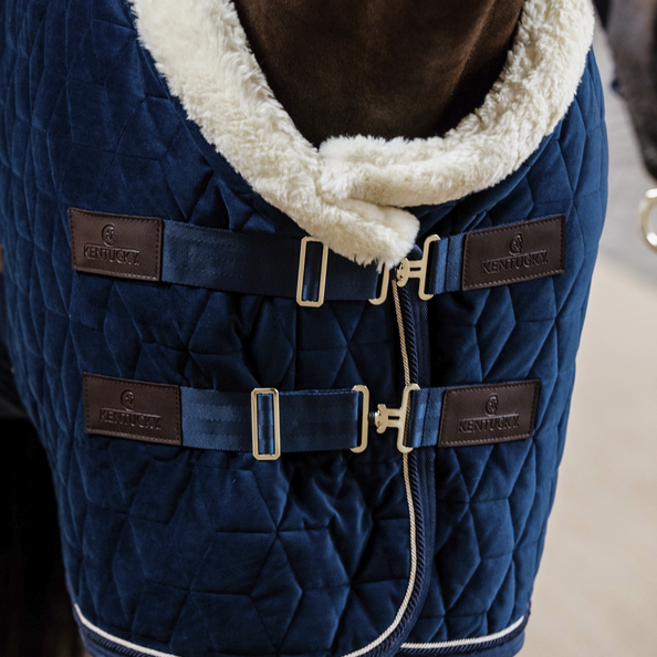 Kentucky Horsewear Show Rug Velvet 160G Marine Blue Kentucky Horsewear Show Rug Velvet 160G Marine Blue