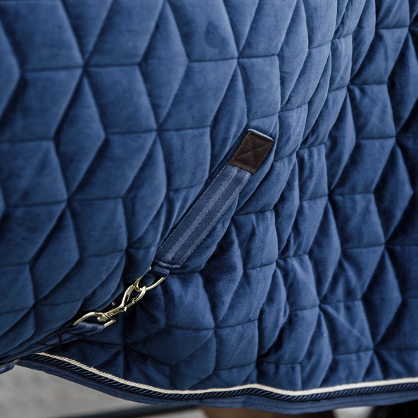 Kentucky Horsewear Show Rug Velvet 160G Marine Blue Kentucky Horsewear Show Rug Velvet 160G Marine Blue