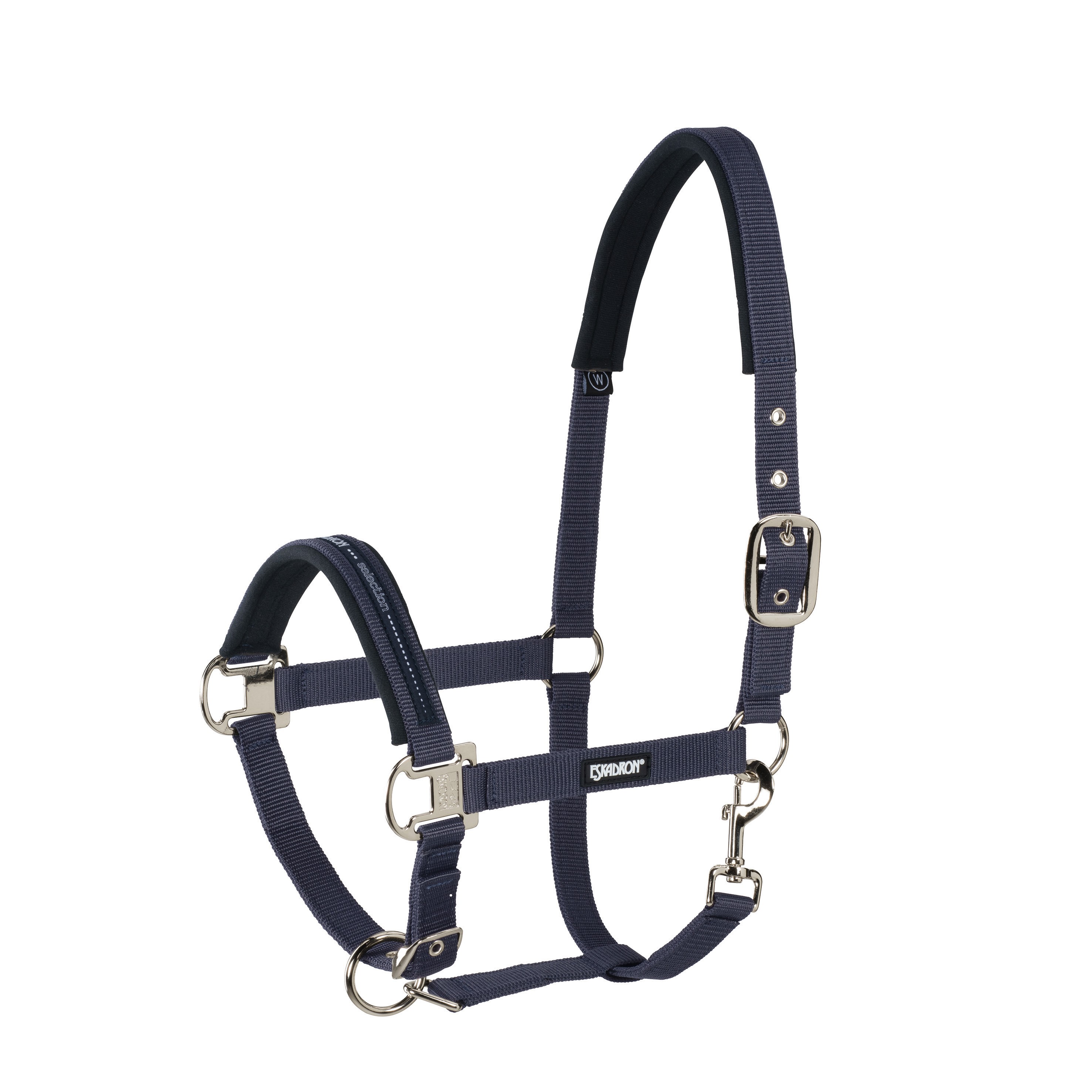 Esakadron Headcollar Pin Buckle Navy Blue Esakadron Headcollar Pin Buckle Navy Blue