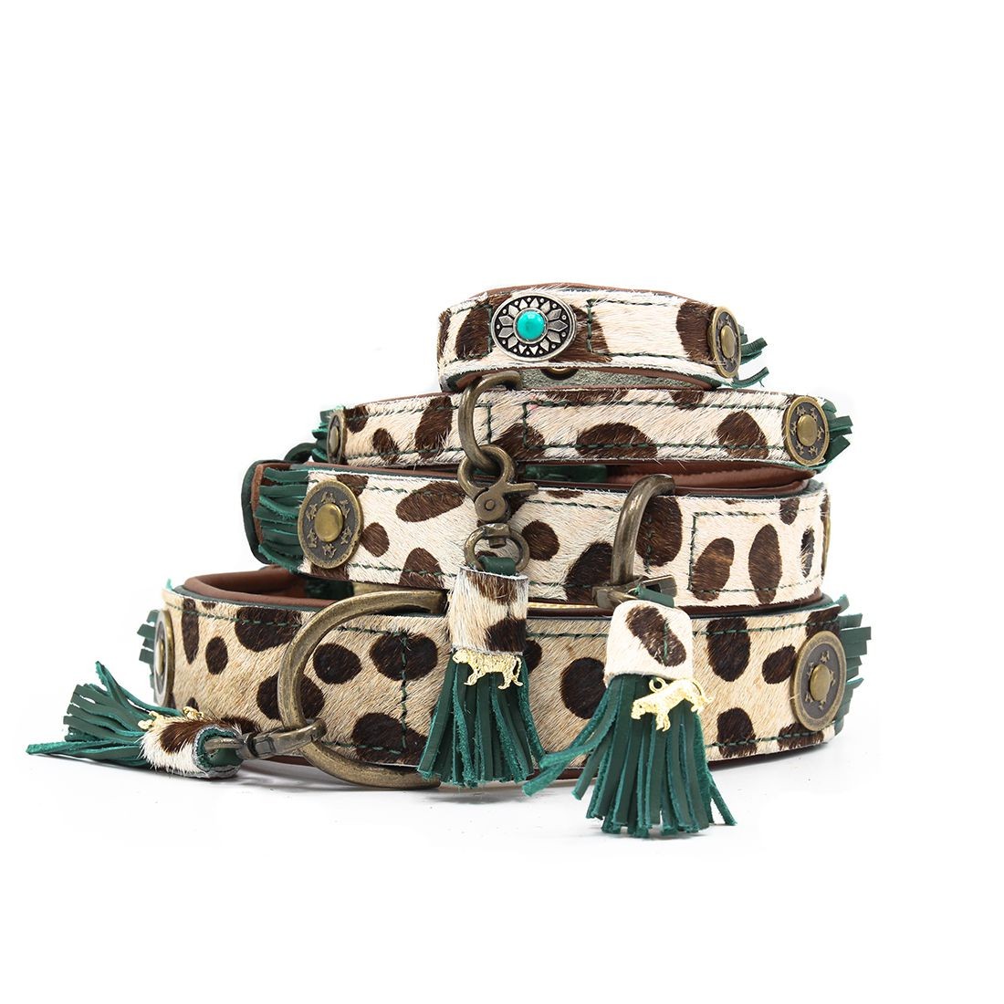 DWAM Ivy Dog Collar With Bracelet, with the nice wild print. go in STYLE DWAM Ivy Dog Collar With Bracelet, with the nice wild print. go in STYLE