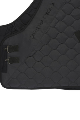 Cavalleria Toscana Quilted Stable Rug Black Cavalleria Toscana Quilted Stable Rug Black