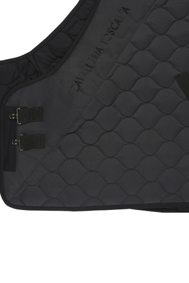 Cavalleria Toscana Quilted Stable Rug Black Cavalleria Toscana Quilted Stable Rug Black