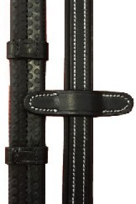 Cavaletti Rubber Flex Teugels Met Stops | Zwart