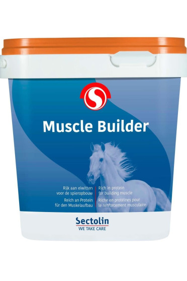 Sectolin Muscle Builder 1 Kilo, Rijk aan eiwitten voor een goede spieropbouw Sectolin Muscle Builder 1 Kilo, Rijk aan eiwitten voor een goede spieropbouw