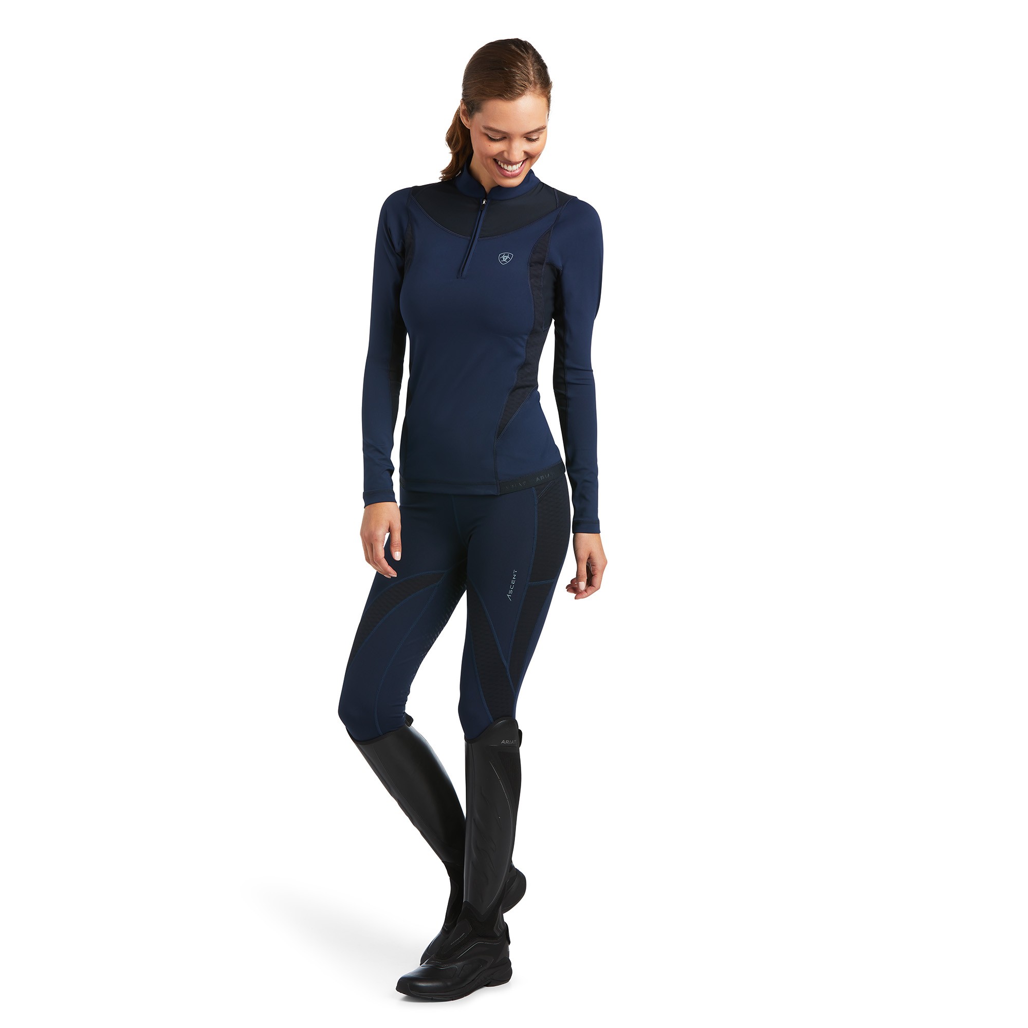 Ariat shirt met lange mouwen, ontworpen om u droog en comfortabel te houden Ariat shirt met lange mouwen, ontworpen om u droog en comfortabel te houden