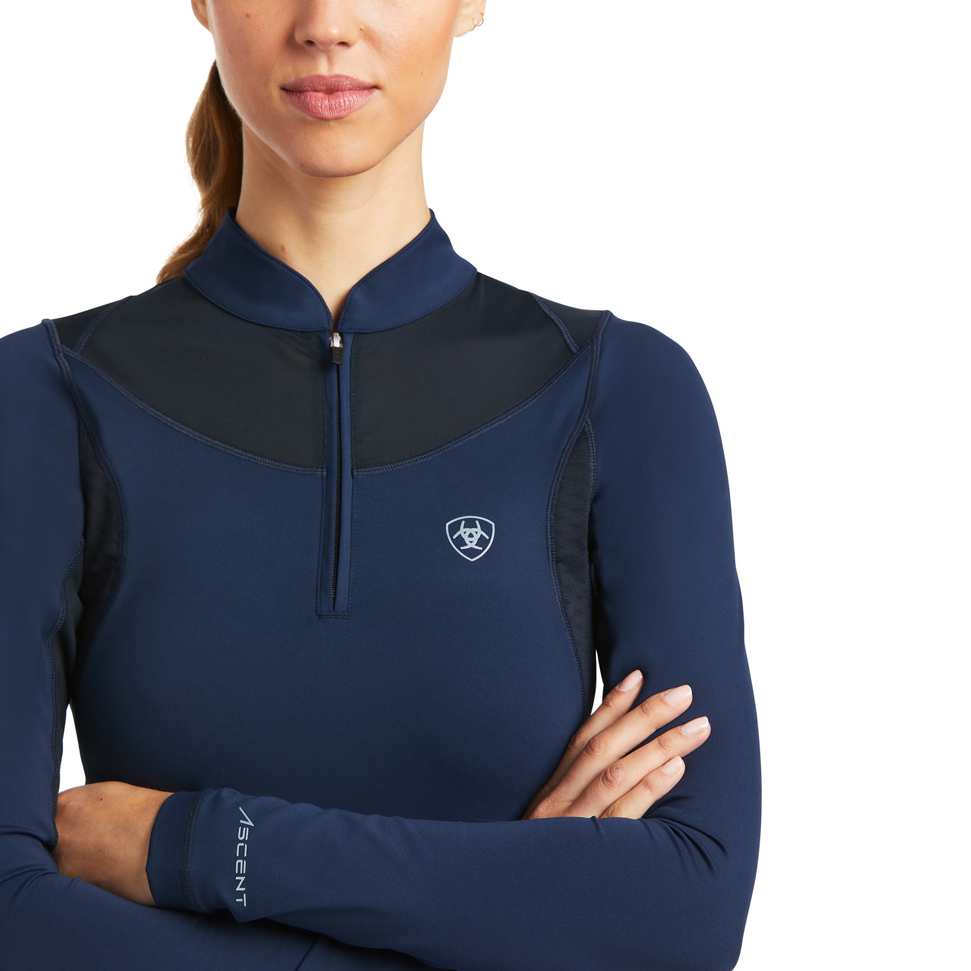 Ariat shirt met lange mouwen, ontworpen om u droog en comfortabel te houden Ariat shirt met lange mouwen, ontworpen om u droog en comfortabel te houden